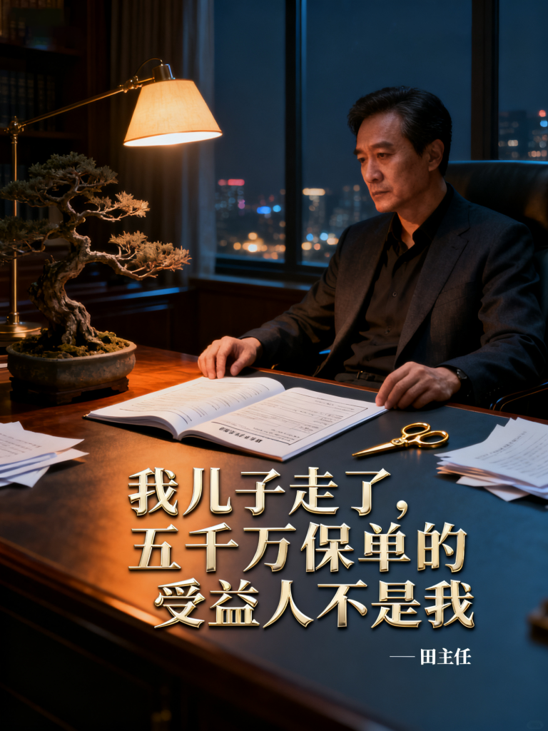 【保险小说】预告《我儿子走了，五千万保单的受益人不是我》短篇介绍 保险-第1张