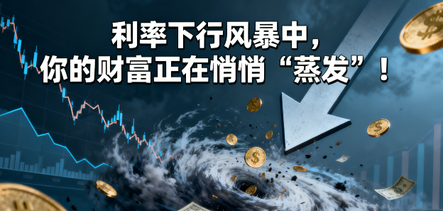 【保险笔记】利率下行风暴中，你的财富正在悄悄“蒸发”！《经济下行周期下的家庭财富管理》 保险-第1张