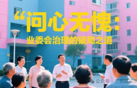 【业委会】小区江湖里，业委会靠什么守住良心？“问心无愧”是唯一的答案